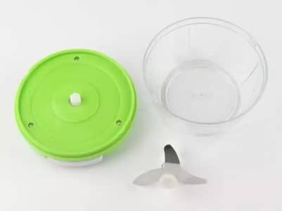 Spin Chopper 300ml ABS Plastic Multicolor Kitchen Essential
