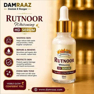 RUTNOOR HD WHITENING SERUM