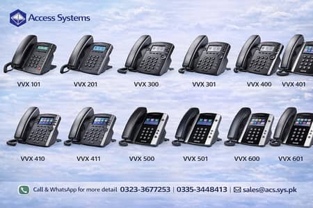0323-3677253 - Yealink IP Phones Cisco | T23G | T26P |T54W - Polycom