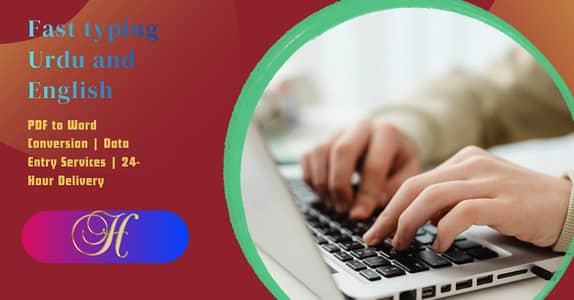 Fast Urdu and English Typing