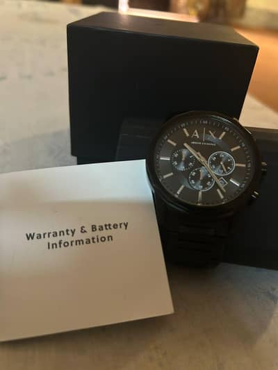 Armani exchange watch