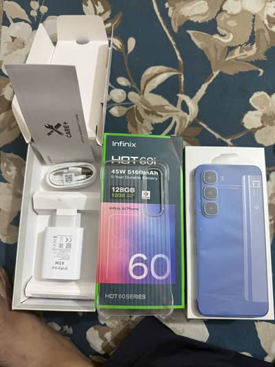 Infinix hot60i 6/128 just box open
