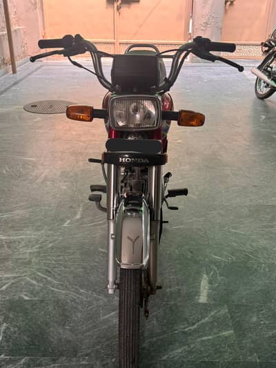 Honda CD70 2024 model register in 6/9/2023 Total original