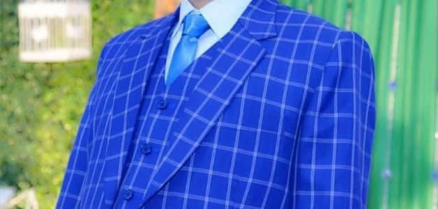 Premium Men’s 3-piece suit one time used. never washed.