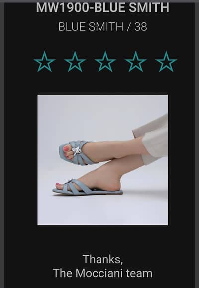 Mocciani Shoes Size 38 Blue Smith MW 1900