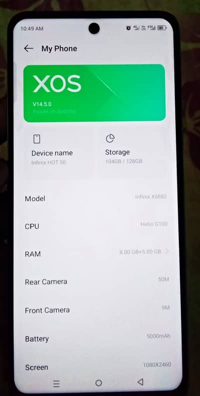 Infinix Hot 50