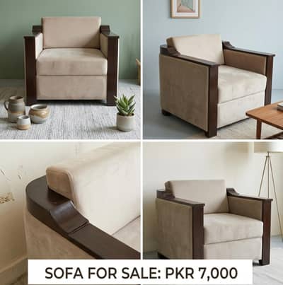 single elegant jumbo sofa