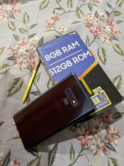 samsung galaxy note 9 official PTA approved dual 8/512