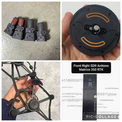 DJI RTk300 RTK 350 Dual Gimbal Connector motor assembly Aircraft Arm
