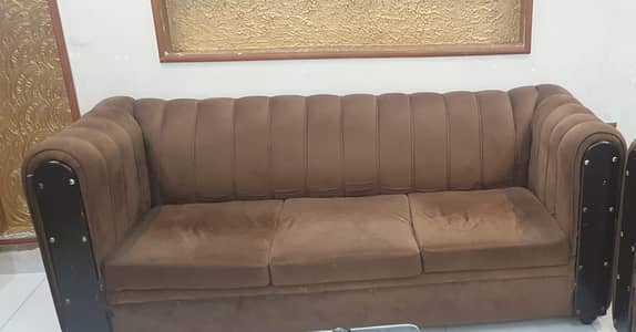 Used 3 Seater Sofas — Set of 2