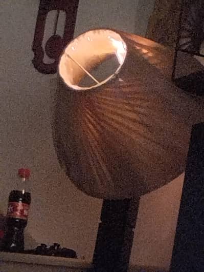 Standing LAMP with shade