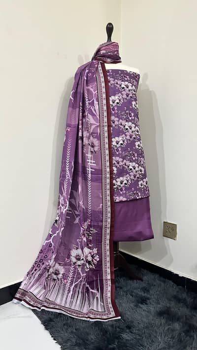 Women's 2 Piece Printed Lawn Suit