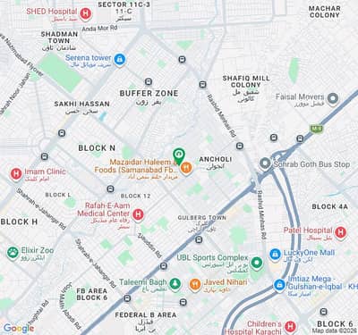 Ideal 120 Square Yards Upper Portion Available In Federal B Area - Block 18, Karachi