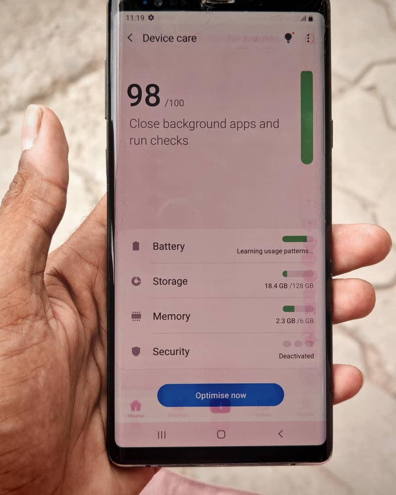 Samsung Mobile Note 9 7