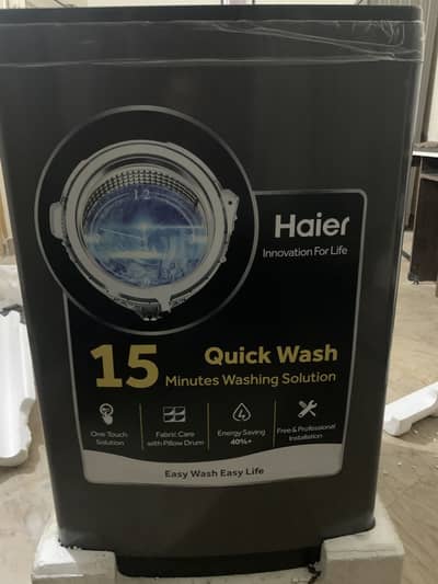 Fully Automatic Washing Machine 8.5 Kg Haier Brand new
