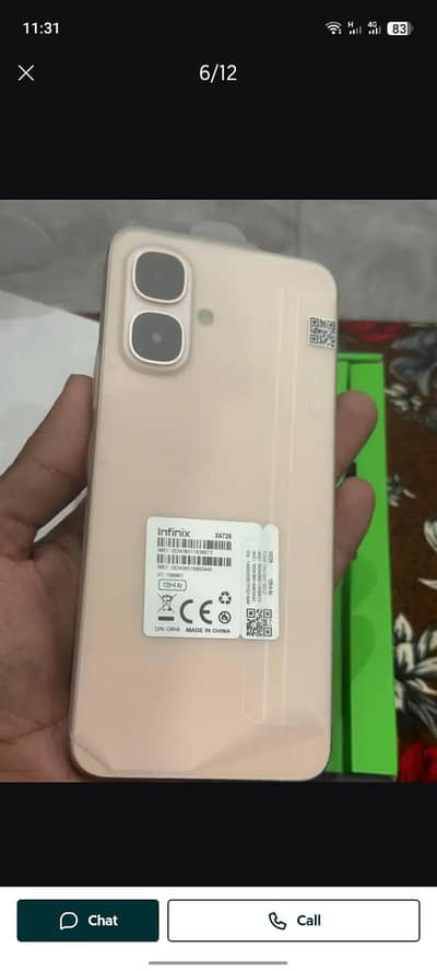 Infinix Smart 10 4/128 new phone open box