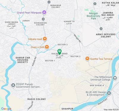 1 kanal house in Gulshan Abad Adyala road Rawalpindi.
