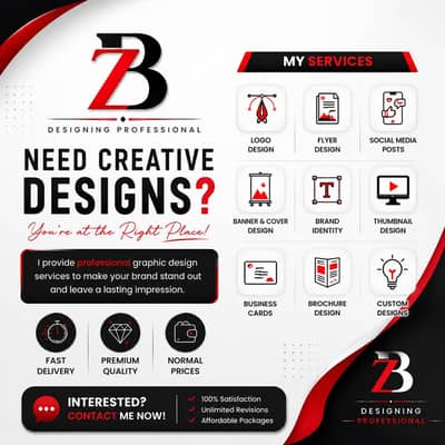 Graphic Designer | Logo, Flyer, Social Media Post Design