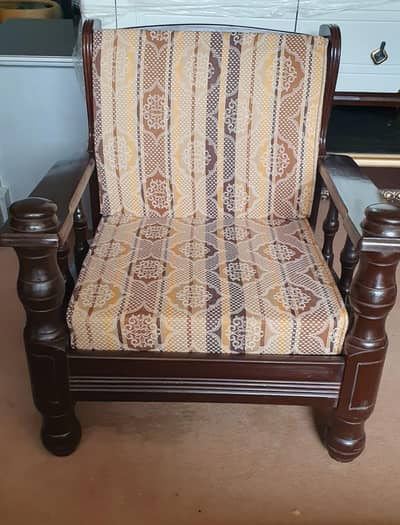 5 setr wood sofa set
