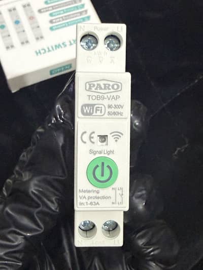PARO WiFi Smart Breaker 63A | Smart App Control | Energy Monitoring