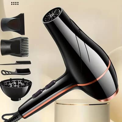 Premium hair dryer black fast drying  salon quality