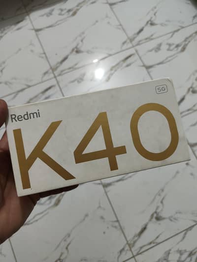 Xiaomi Redmi K40 Official PTA 8GB 128GB with box
