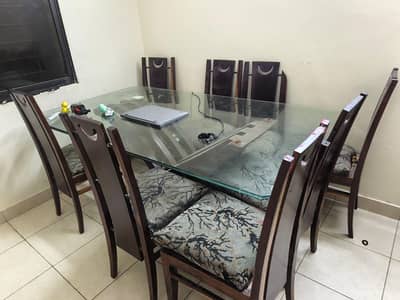 Dinning Table With 8 Chairs