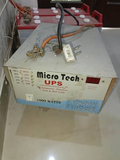 Micro tech UPS 100% ok working urgently for sale