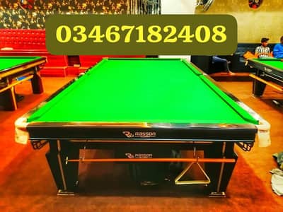 Billiards Table, Snooker Table, Caroom board, Table tannes islambad