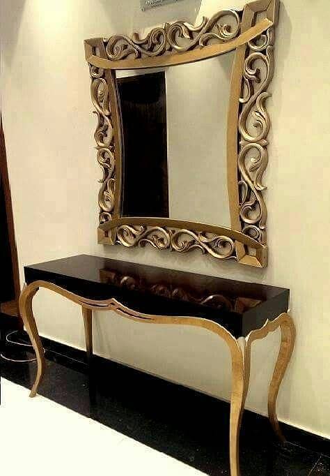 This Anbrew Mirror Console set from 2