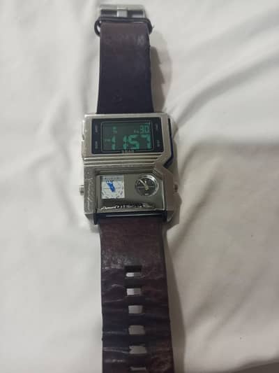 Title Idea: Diesel SBA DZ7125 Original Dual Movement Watch