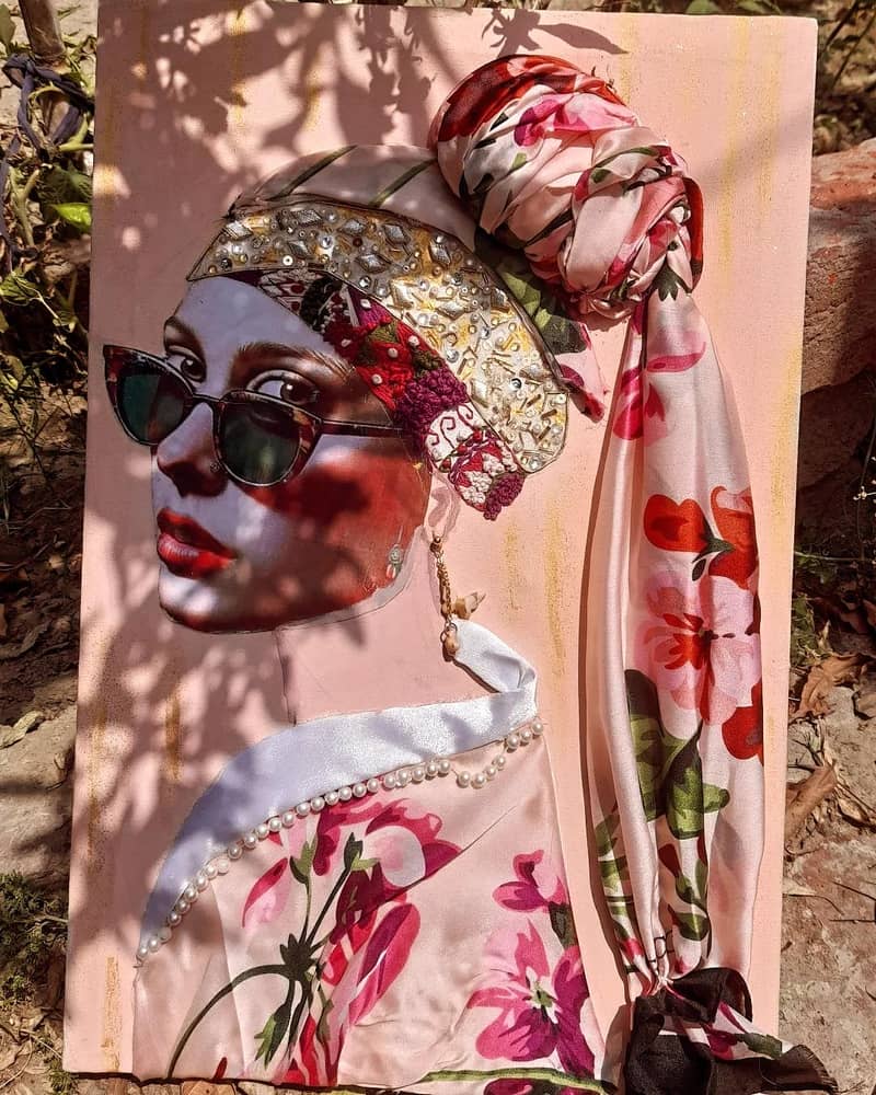wall hanging frame potrait 2
