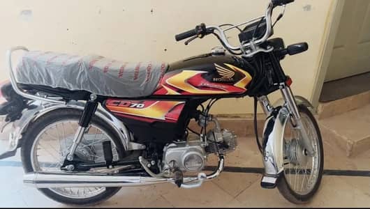 Honda cd 70 no laga huwa hai