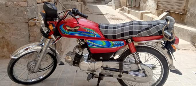 Rohi 70cc 2024 Model – Red Color | Excellent Condition