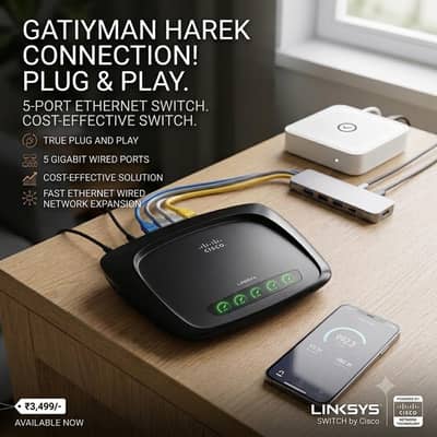 5 Port Ethernet switch