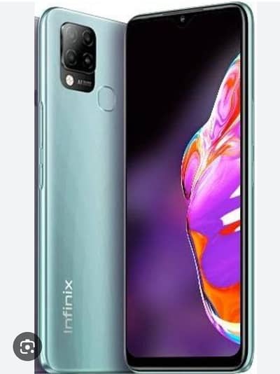 infnix hot 10s 6gb. 128gb panal break ha