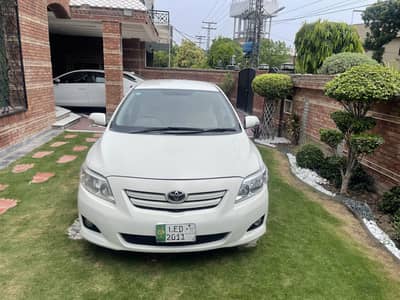 Toyota Corolla GLI 2010 orginal condition own my name see in DHA