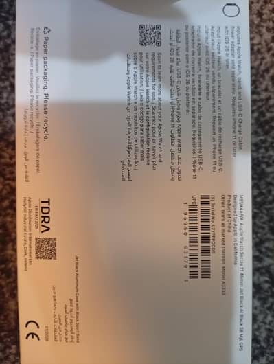apple watch series 11 46mm jet black