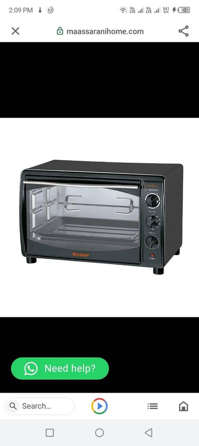 New Electric Quality Oven