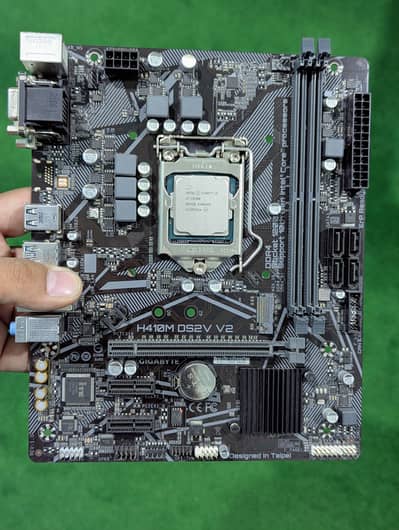i3 10100 & H410m 10th Gen Motherboard / Board