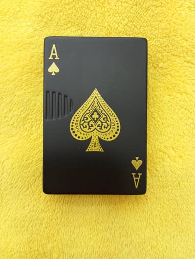 Ace Engraved Metal Lighter