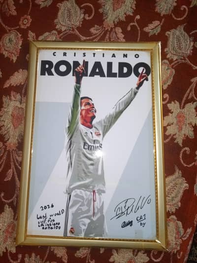 handmade Cristiano Ronaldo artwork