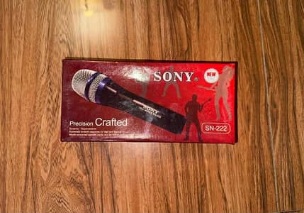 Brand New Wired Sony Mic