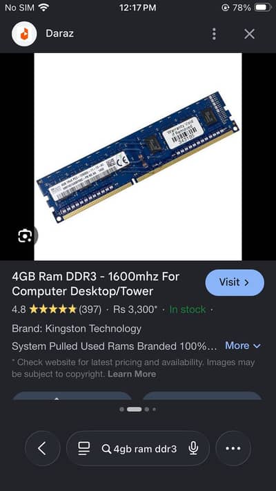 120gb ssd 10/10 and 4gb ddr 3ram 2pcs and 500hdd 10/10