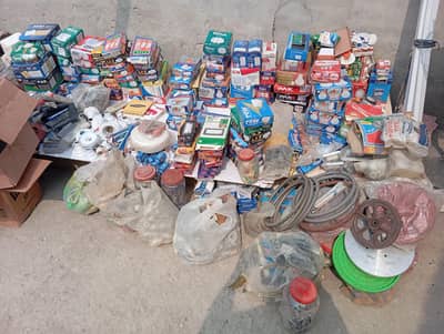 Electrical Shop Complete Stock for Sale 03122978579