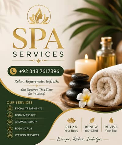 Premium  home Spa Services