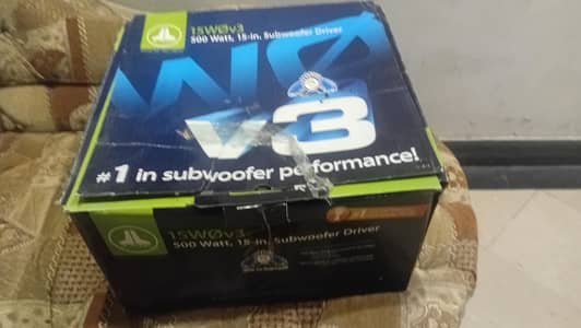JL 15W0V3 SUBWOOFER (KLIPSCH SONY KENWOOD PIONEER BOSE JBL