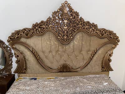 king saiz bed 2 sid tebal 1 dressing tebal