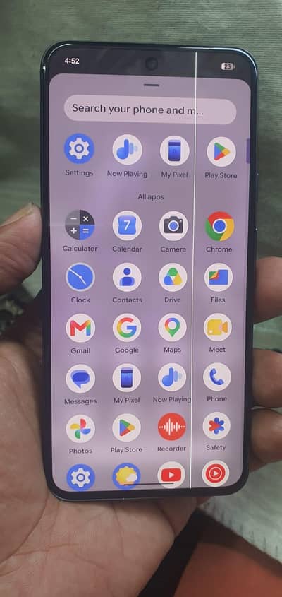 Google Pixel 8 screen panel singal line– 100% Working
