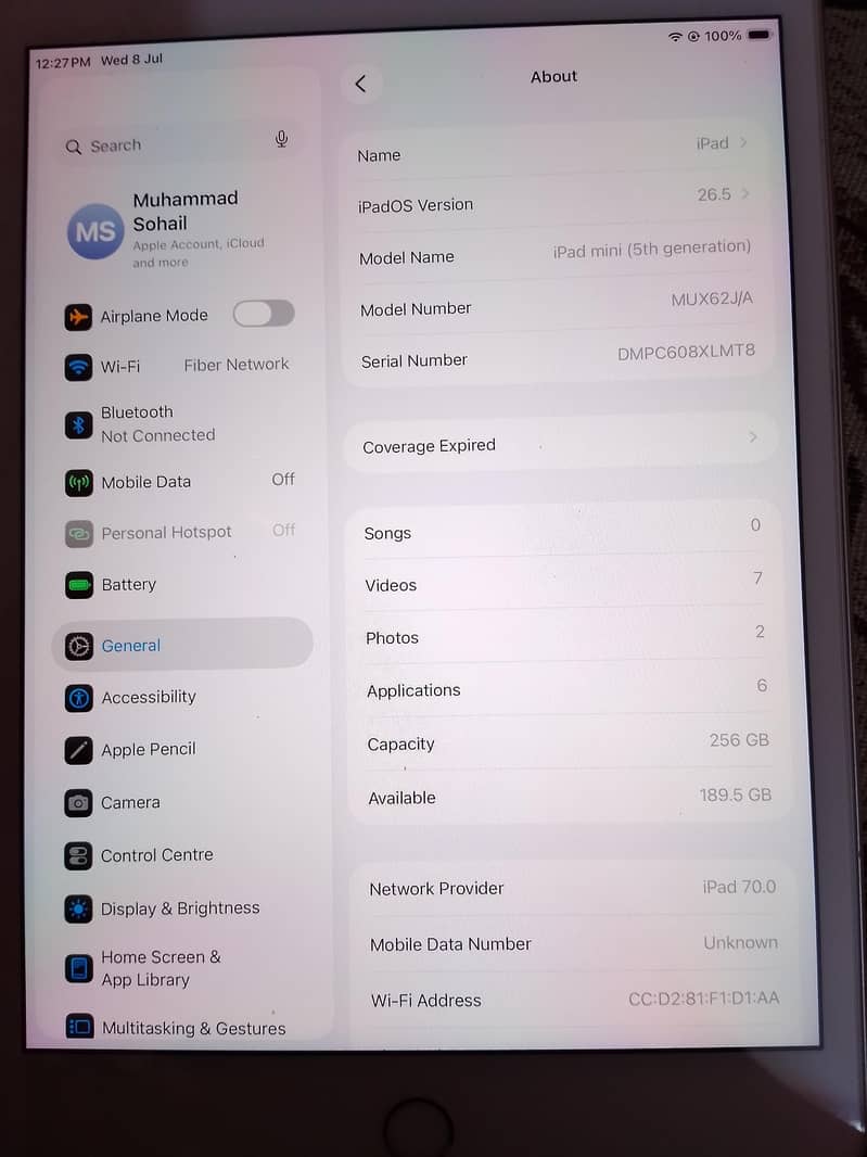 Ipad mini 5 [256gb] 5